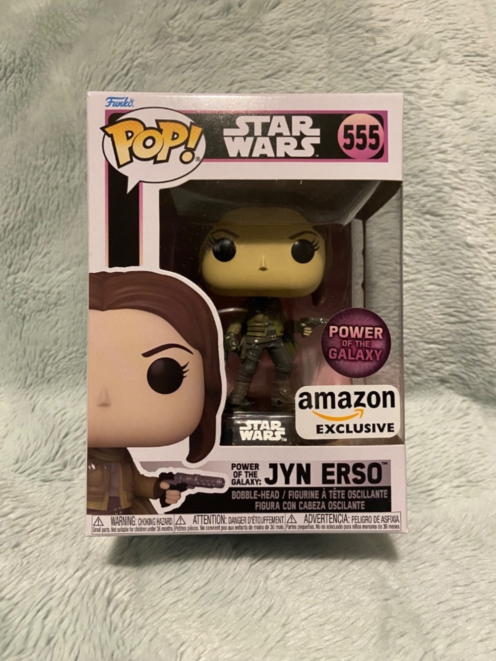 Funko Pop Star Wars Power of the Galaxy Jyn Erso Amazon Exclusive #555